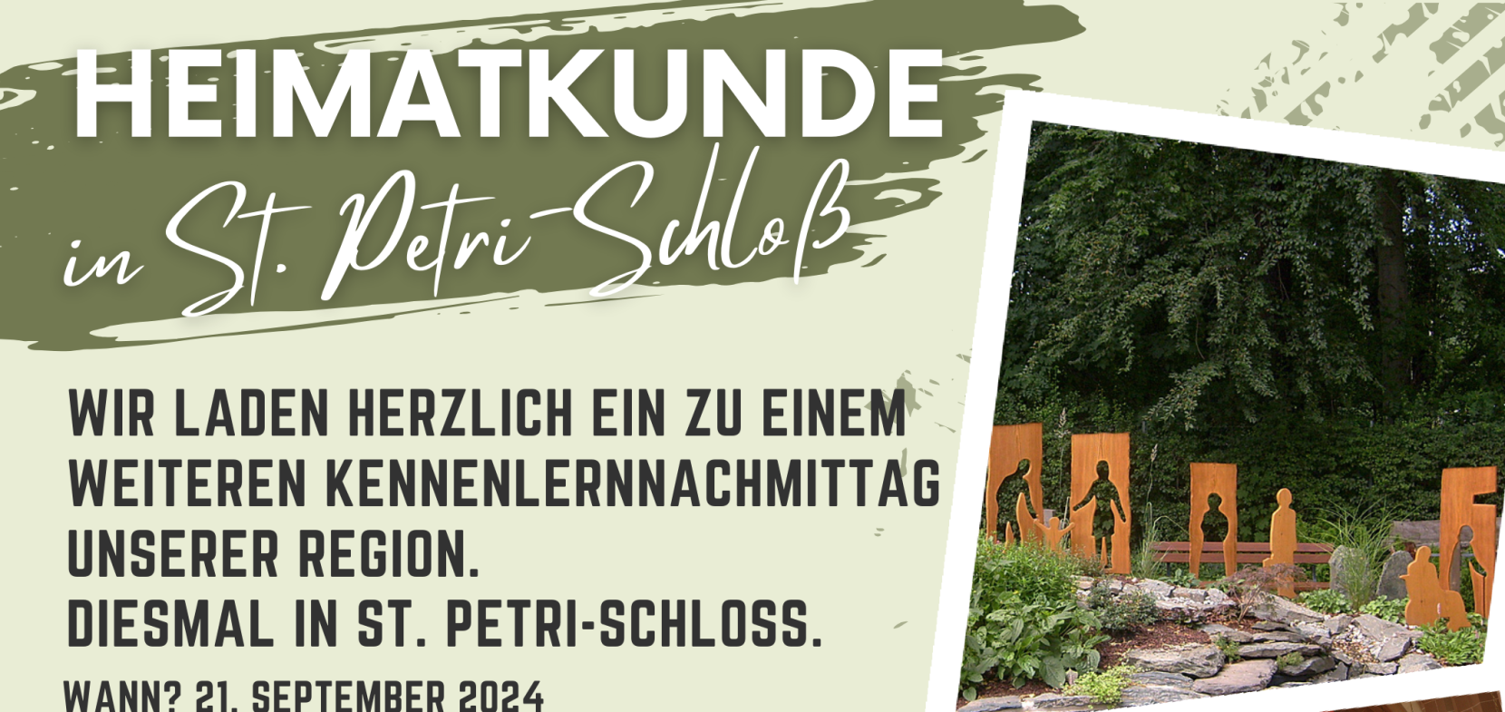 Heimatkunde in St. Petri-Schloß am 21.09.2024