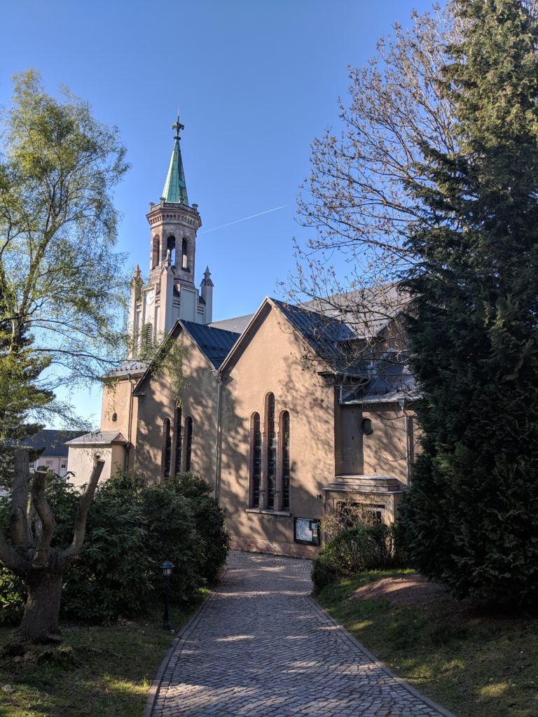 Außenansicht Trinitatiskirche