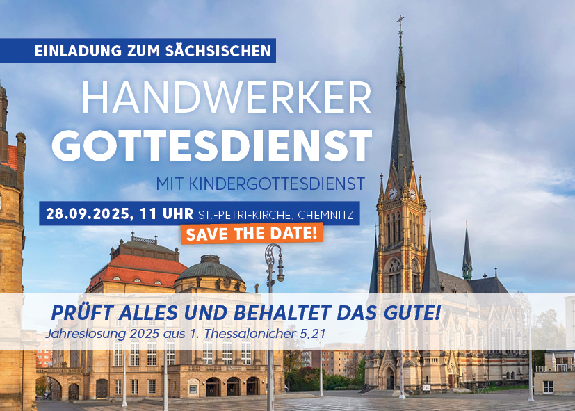 Sächsischer Handwerker-Gottesdienst