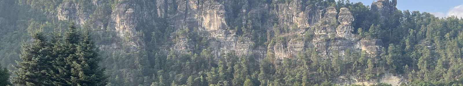 Blick auf die Bastei